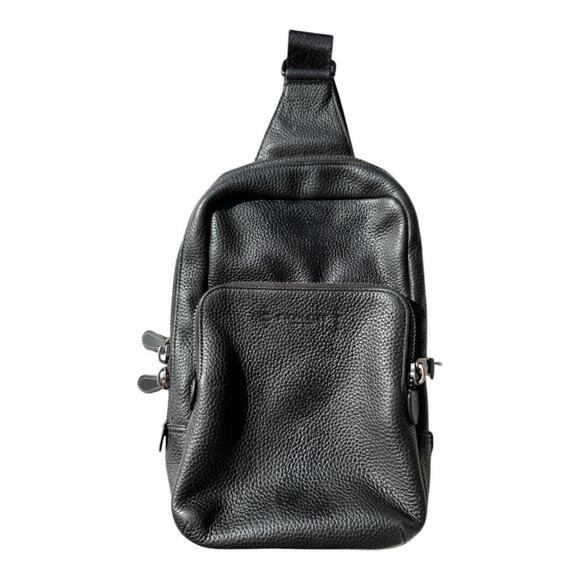 Coach Gotham Pack Leather Sling Crossbody - Picture 1 of 9